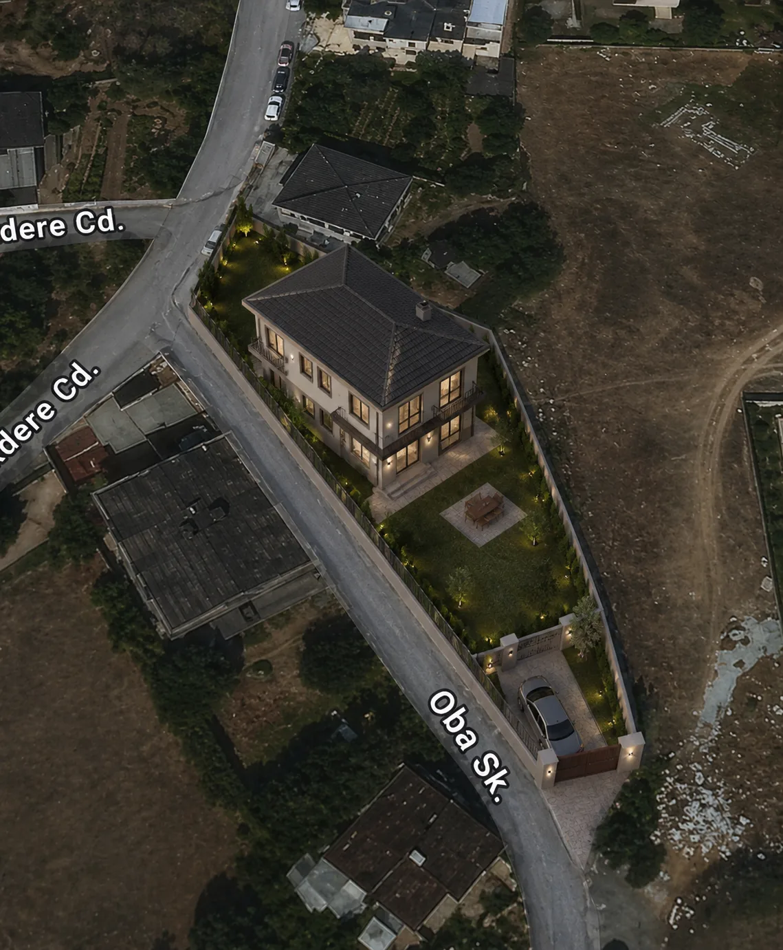 BEYKOZ ÇİFTLİK’TE 625 m² MÜSTAKİL PARSEL VİLLA İMARLI görsel 5
