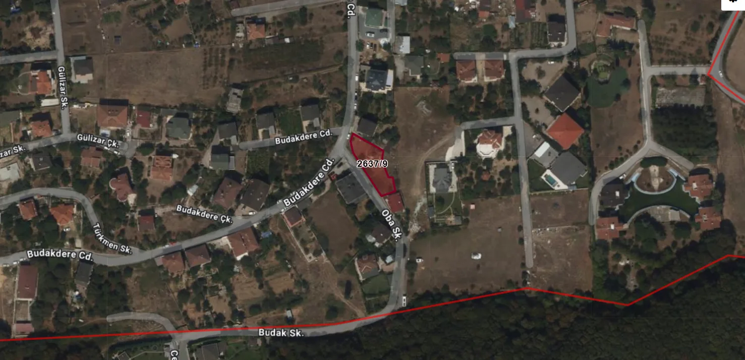 BEYKOZ ÇİFTLİK’TE 625 m² MÜSTAKİL PARSEL VİLLA İMARLI görsel 10