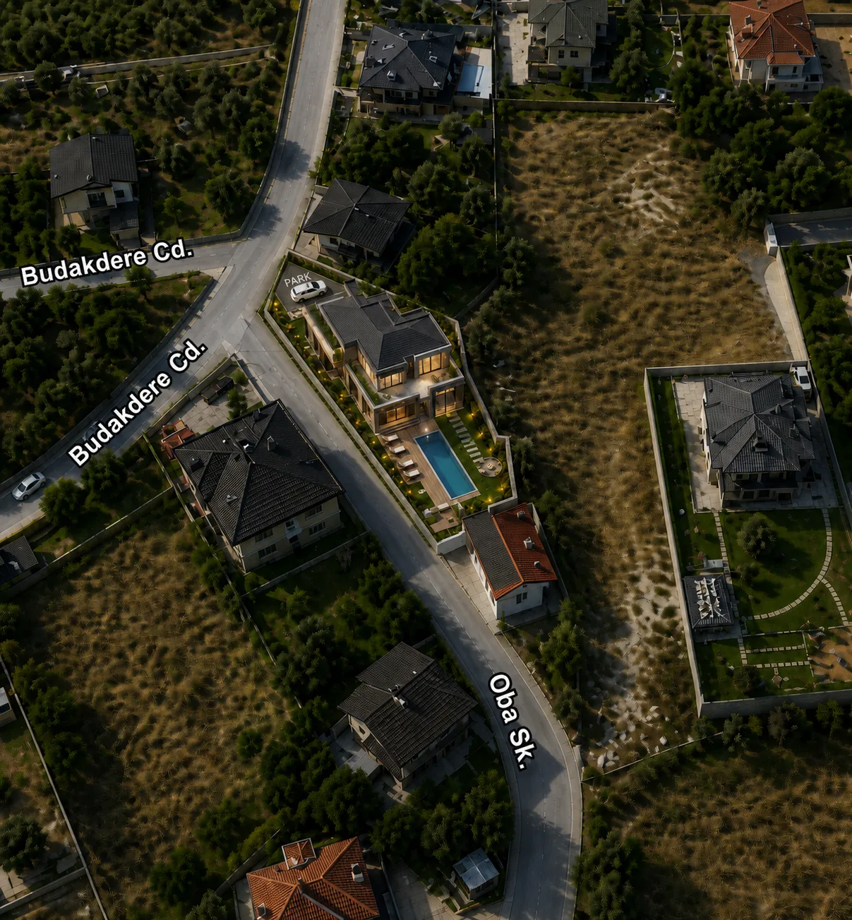 BEYKOZ ÇİFTLİK’TE 625 m² MÜSTAKİL PARSEL VİLLA İMARLI görsel 7