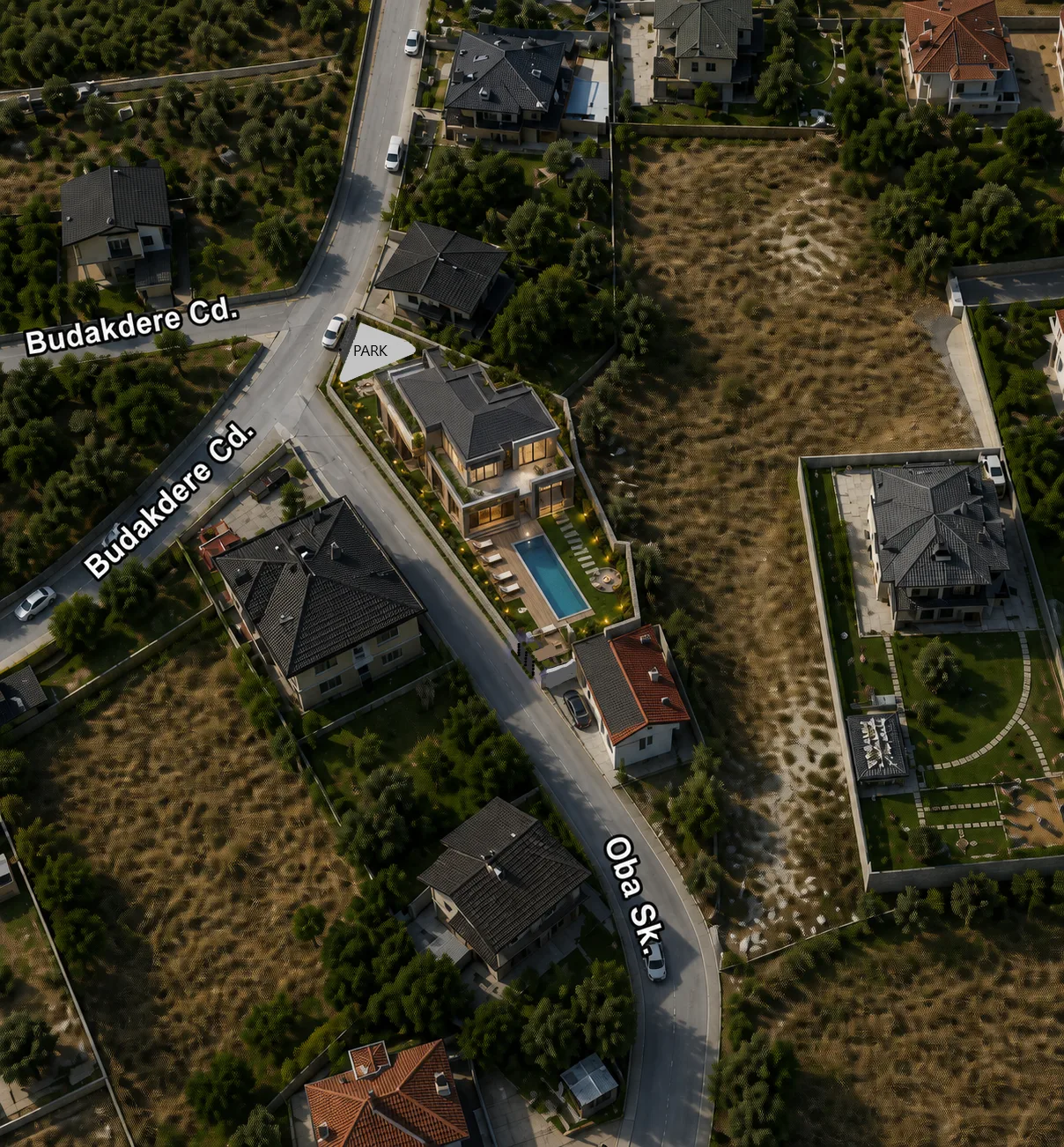 BEYKOZ ÇİFTLİK’TE 625 m² MÜSTAKİL PARSEL VİLLA İMARLI görsel 6