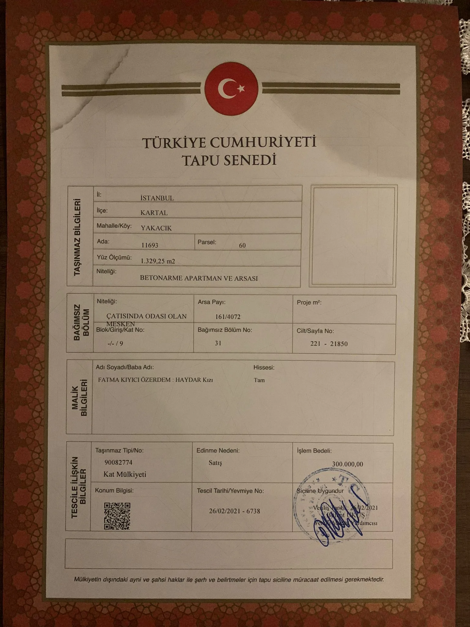 Appartement Duplex 3+2 à Vendre dans le Quartier Yakacık Çarşı à Kartal image 29