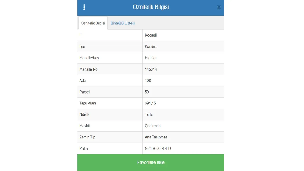 KOCAELİ KANDIRA HIDIRLAR SATILIK TARLA görsel 4